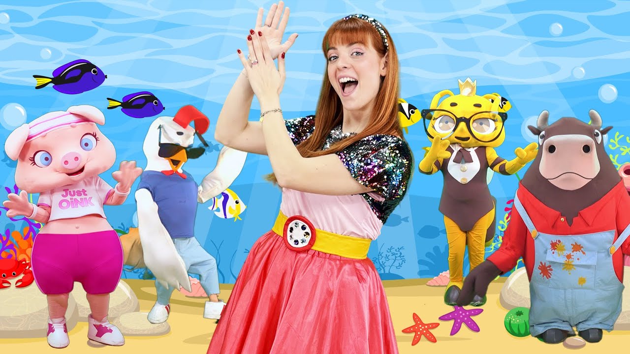 Pesciolino Dance 🌈 Mary Rainbow al Luna Farm 🐟 Canzoni per bambini e baby dance