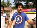 Ollywood actor babushan escapes accident