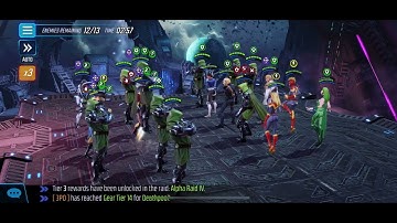 Marvel Strike Force: Doom 2.0 - Tech Boss  - One Shot.