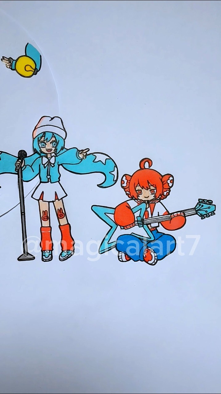 Hatsune Miku × Kasane Teto|9|#初音ミク #DECO27 #チェリーポップ