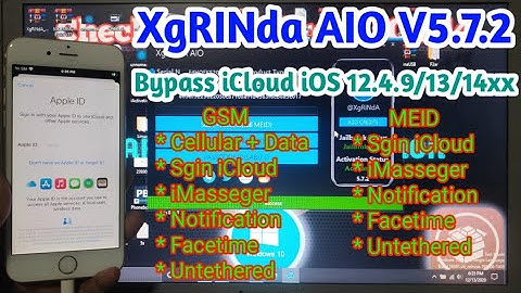 Free Untethered Bypass iCloud Hello GSM MEID iOS 12.4.9/13/14xx Fixed All Notification iCloud Sign ✅