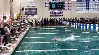 Friendswood High School - Mens 200 Medley Relay - 1:33.68 -Mustang and Pool Record