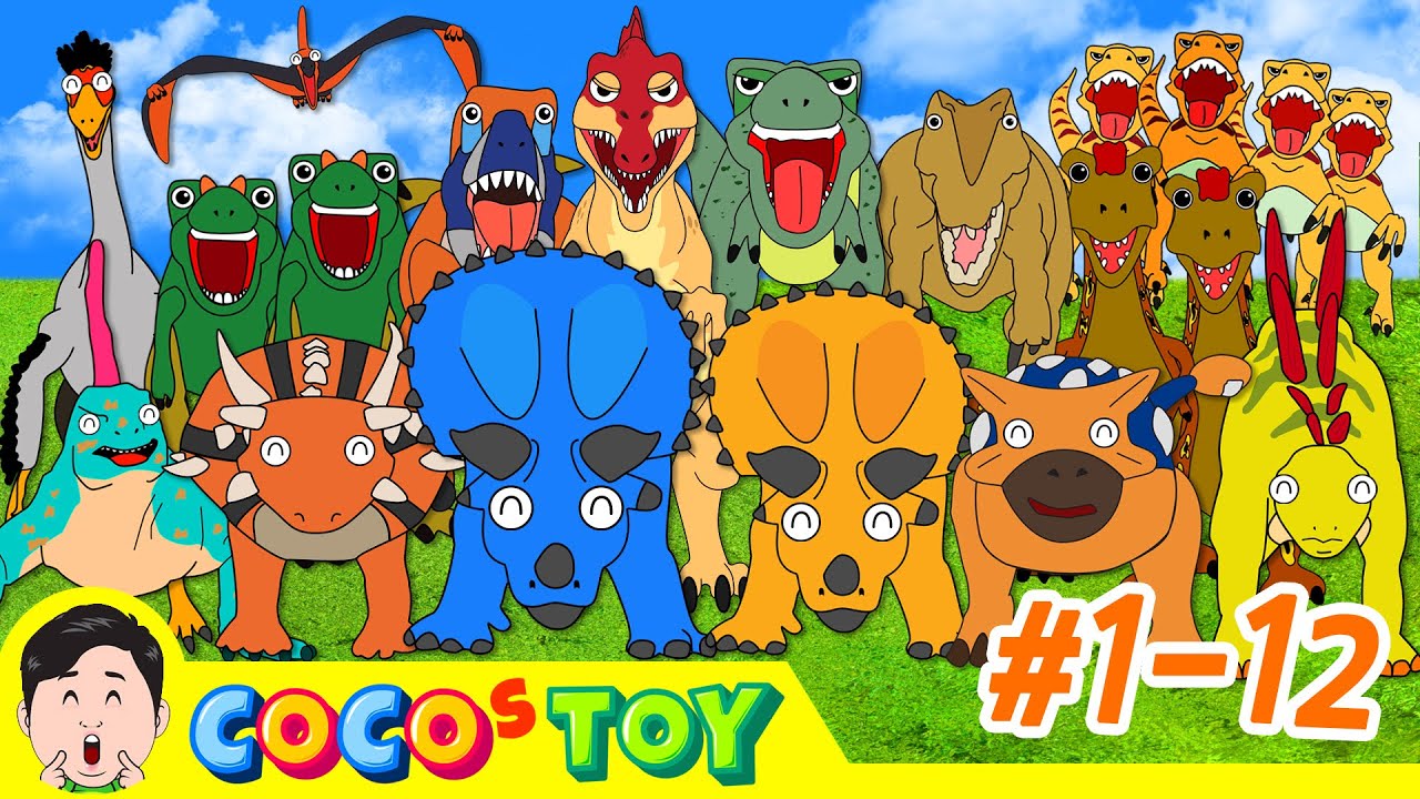[106분] 처음부터 용감한 친구는 없어! 1~12 완결ㅣ어린이 공룡만화, 교훈동화ㅣ꼬꼬스토이