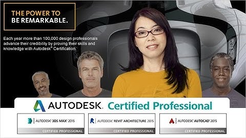Want to officially be called an Autodesk Certified Professional?