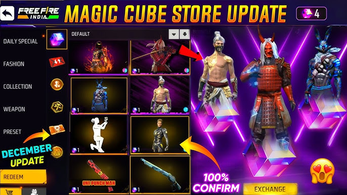 Ff x Club America Collab 🤝New Magic Cube Bundles /New Web Event