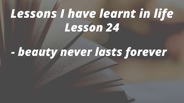 40 Lessons I’ve Learned Life