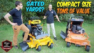 SCAG V Ride 2 36' & WRIGHT Stander I 36' ► Extreme Tests Mowing Overgrown Grass