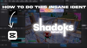 How To Do This INSANE Ident On Cap Cut 😱🔥 | *BEST IDENT EVER* Full Tutorial...