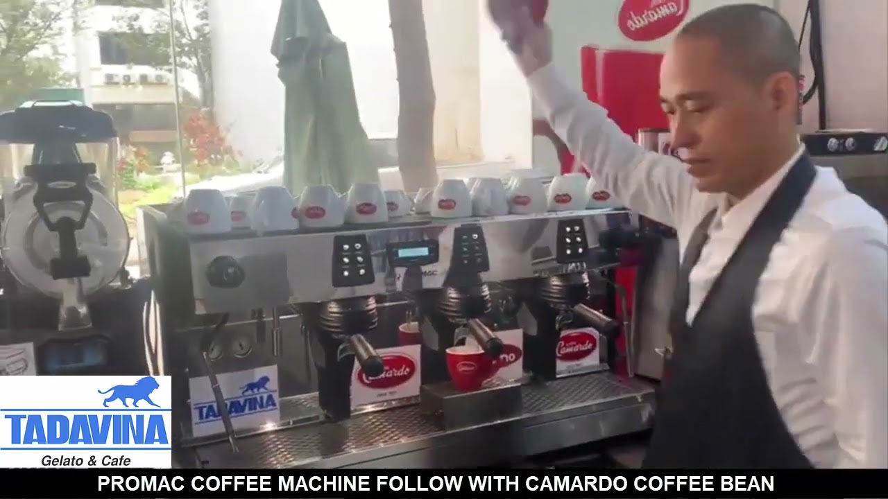 cung cấp kem cho quán cafe 2022 New MÁY PHA CAFE Ý PROMAC 3 GROUP - DÙNG CHO QUÁN CAFE CHUYÊN NGHIỆP