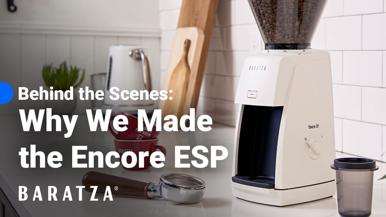 Baratza Encore ESP Coffee and Espresso Grinder, White