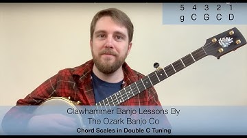 Intro to Chord Scales in Double C Tuning for Clawhammer Banjo