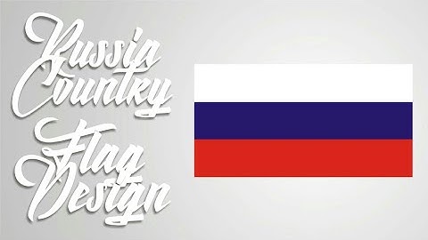 RUSSIA FLAG how to create Russia country flag in CorelDraw x7