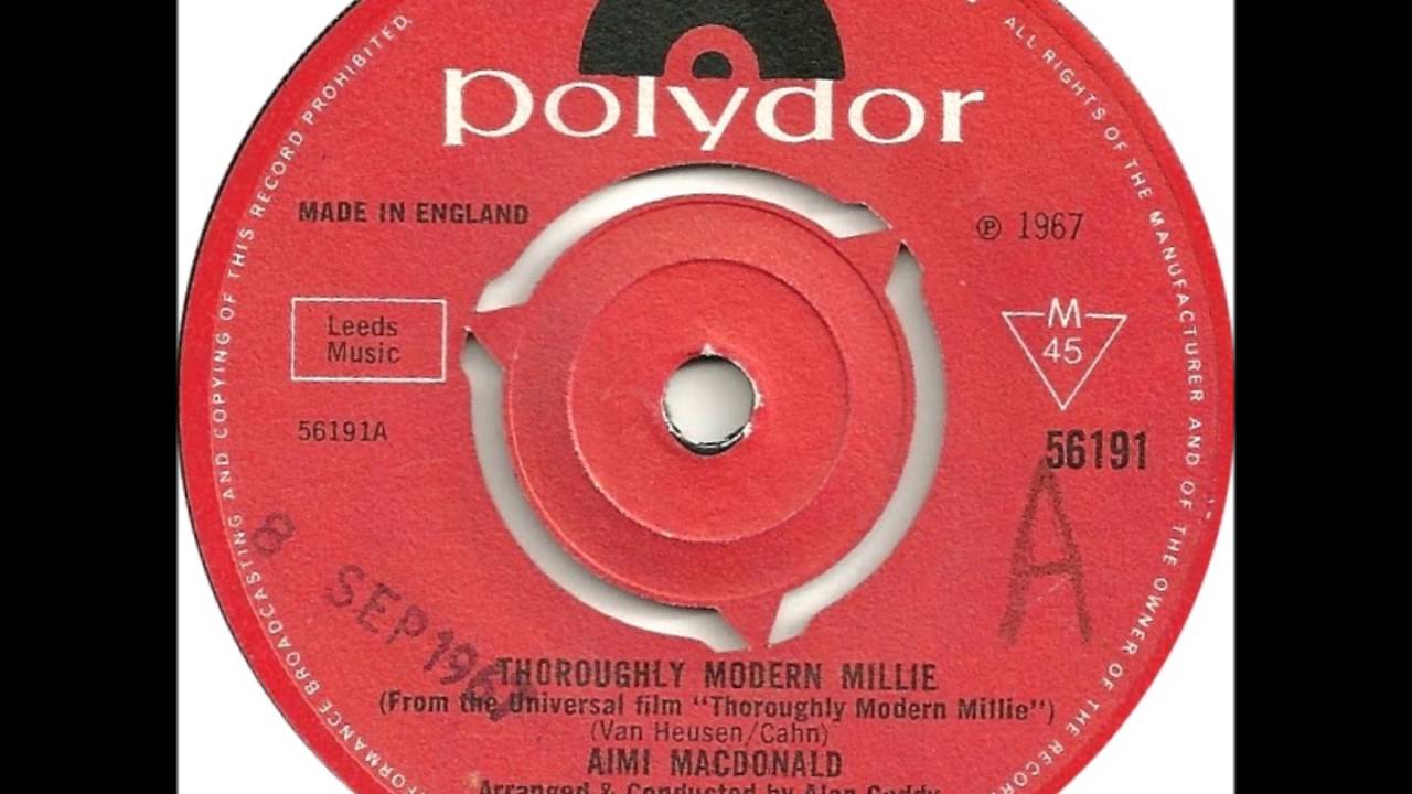 Aimi Macdonald Thoroughly Modern Millie Youtube