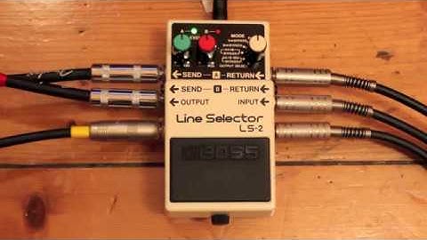 BOSS LS-2 LINE SELECTOR