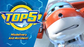 [Superwings Ranking Show] Misdelivery and Accident! Top 5