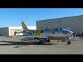 North American F-86 Sabre FLIGHT DEMO- America's Most Beautiful Jet Fighter !