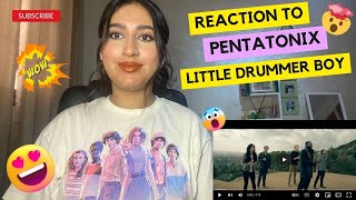 SO YOUNG ! Moroccan reacts to Pentatonix -  Little Drummer Boy [Official Video] first time REACTION