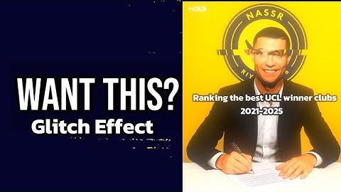 Glitch Effect tutorial (Node Video) 🔥