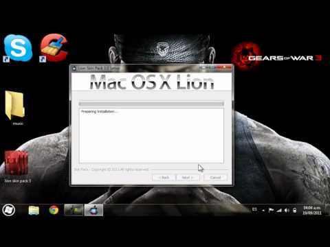 Personaliza tu windows 7 con Lion skin pack