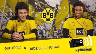 Bellingham's "luckiest goal of his life!" | Netradio Newcomer with Gio Reyna & Jude Bellingham