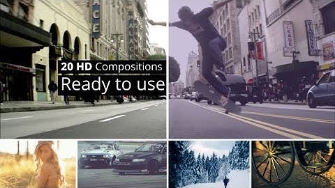 20 Advanced Color Grading Effects (After Effects presets)