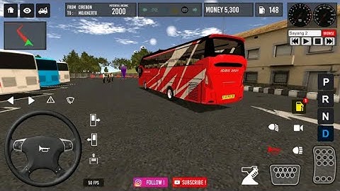 IDBS Bus Simulator Fun Ride Bus Gameplay Part 1 - Harini Game Android Gameplay