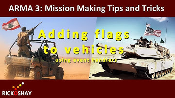 Adding flags to vehicles