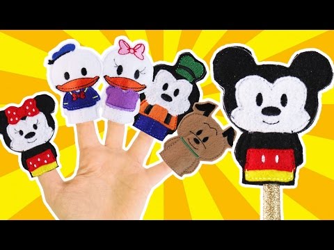 mickey mouse finger puppet