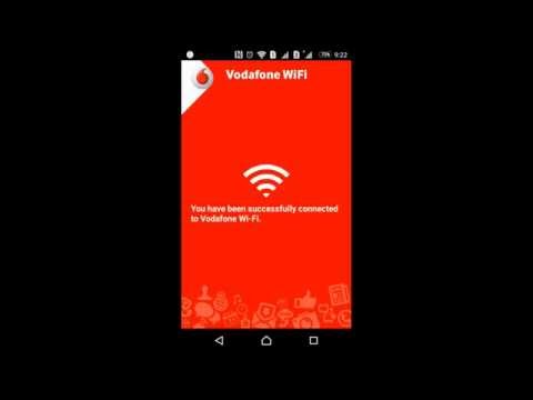 How to connect Vodafone WiFi (Android App)