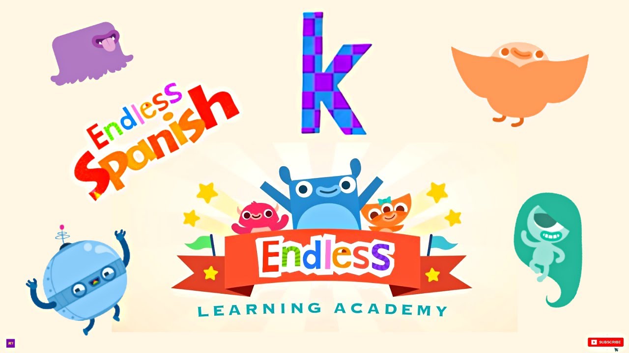 Endless Learning Academy Spanish Sight Words Letter K Fun