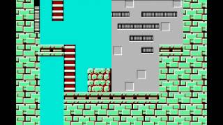 Mega Man - Mega Man cut man stage walh trough- Nintendo NES - User video