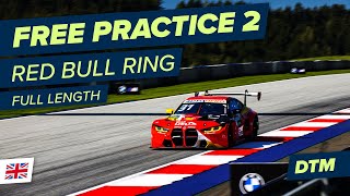 RE-LIVE  DTM Free Practice 2 - Red Bull Ring | DTM 2022