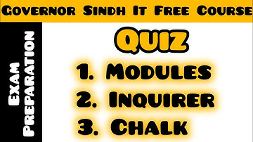 Typescript Quiz Preperation | Modules, Inquirer, Chalk | Governor