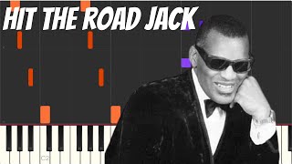 Hit the Road Jack - Ray Charles  -  [PDF/Midi Download]