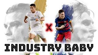 Lil Nasx - Industry Baby- Ft.messi X Ronaldo Skills & Goals 2021Hd