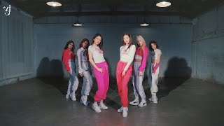 IVE - 'LOVE DIVE' dance practice mirrored 50% slowed