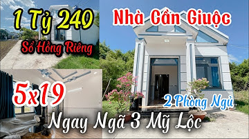 ❌❌  [ Nhà Cần Giuộc ] Bán Nhà Cấp 4 Mái Thái - Giá Rẻ Chưa Từng Có - Mua Đất Tặng Nhà