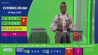 Evening SC winning lottery numbers for May 20, 2025