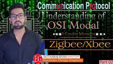 Zigbee Protocol Part-02 | Zigbee & How does it Work in Hindi | OSI Modal Protocol