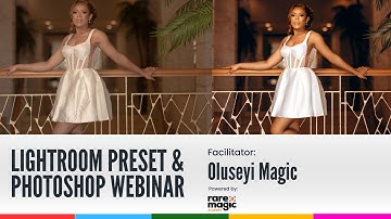 LIGHTROOM PRESETS AND PHOTOSHOP ACTIONS WEBINAR