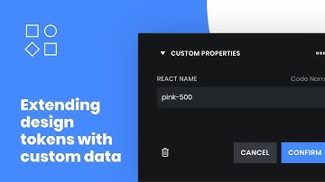 Extending design tokens with custom data | Supernova.io