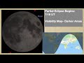 Partial lunar eclipse  2021 november 19