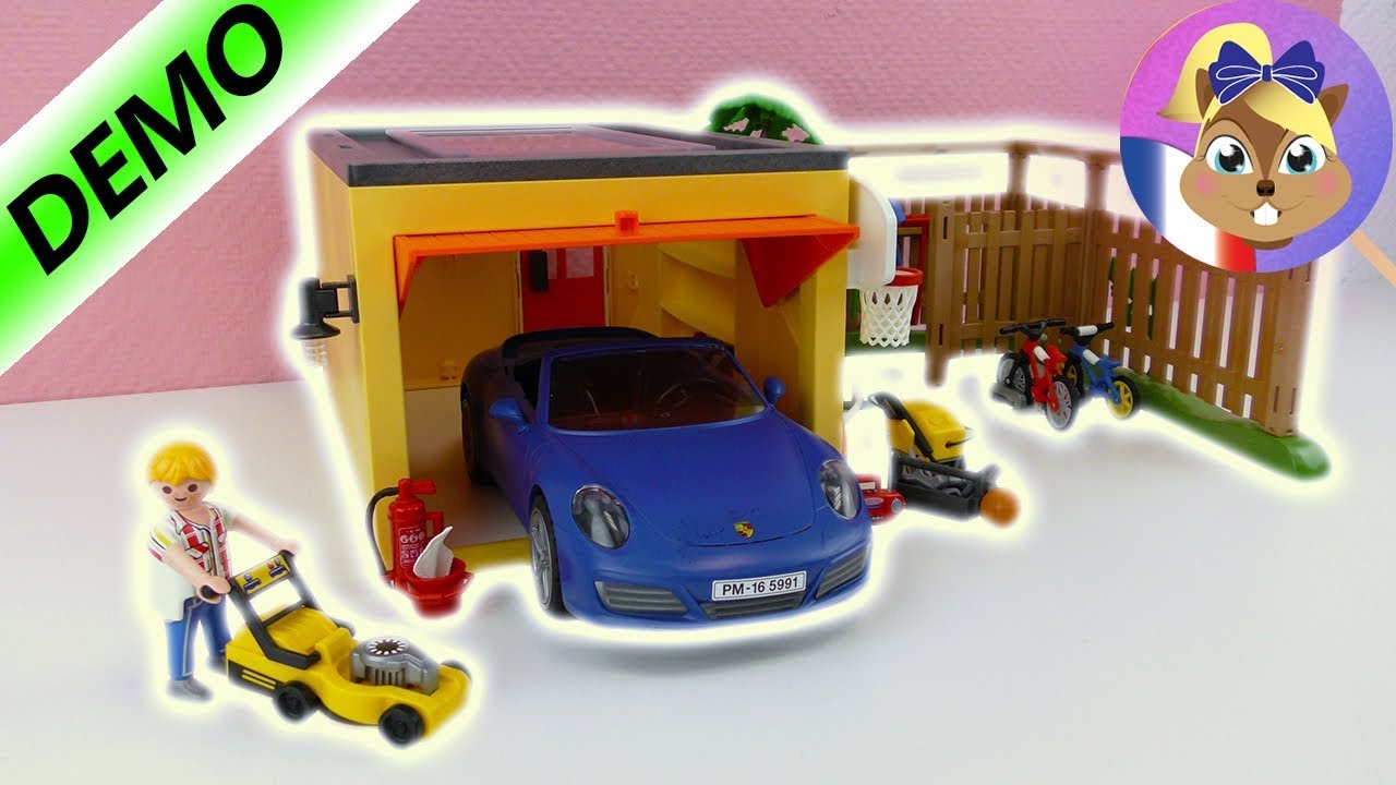 garage maison moderne playmobil