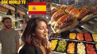 El Mercado De San Miguel - Walking Tour 4K Spain, Madrid