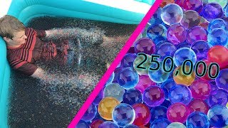 250,000 Orbeez In A Pool