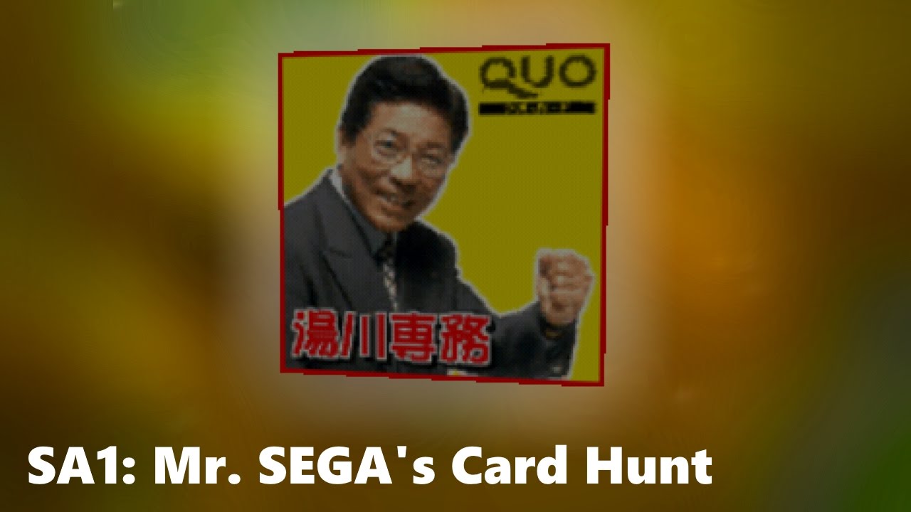 Sonic Adventure DLC - Mr. SEGA's Card Hunt