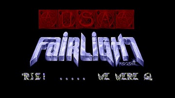 FairLight - USA Wordtris  MSDOS Intro