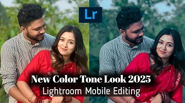 New Color Tone Look 2025 🎨 | Lightroom Mobile Editing" Vidu Mobile Photograph