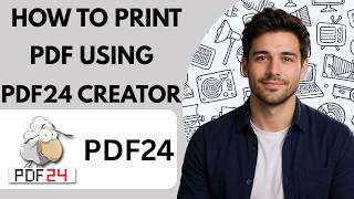 How to print to PDF using PDF24 Creator Full Guide 2027