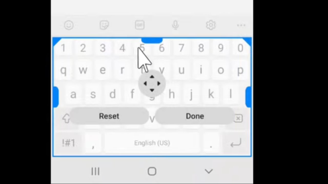 Samsung keyboard size settings how to adjust keyboard size on samsung 